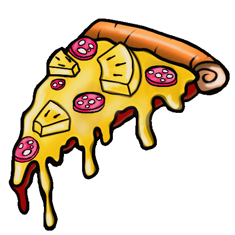Pizza Pineapplepizza Sticker