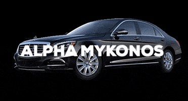 Driver Transfer GIF by Alpha Mykonos Concierge