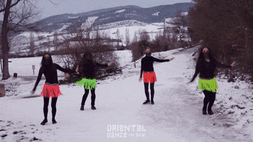 Nieve Bellydance GIF by Oriental Dance on line