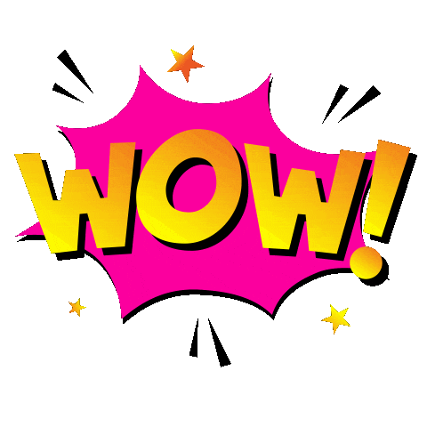 Comicbook Wow Sticker