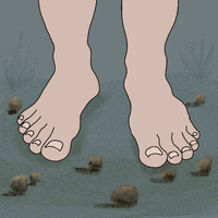 Stomping Big Foot GIF by EleMcKayArtist