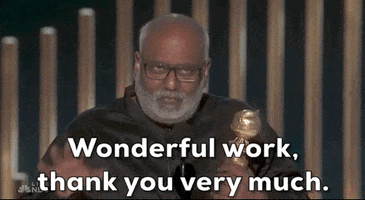 Mm Keeravaani GIF by Golden Globes