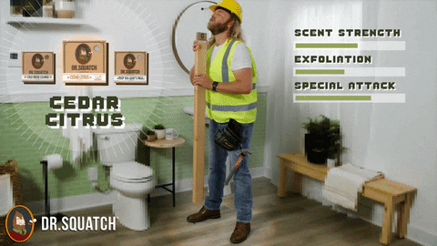 Orange Construction GIF by DrSquatchSoapCo - Find & Share on GIPHY