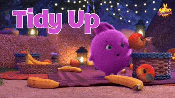 Tidy Up GIF by Sunny Bunnies