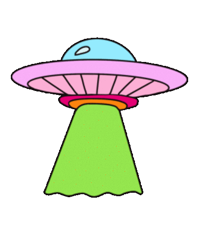 Space Spaceship Sticker