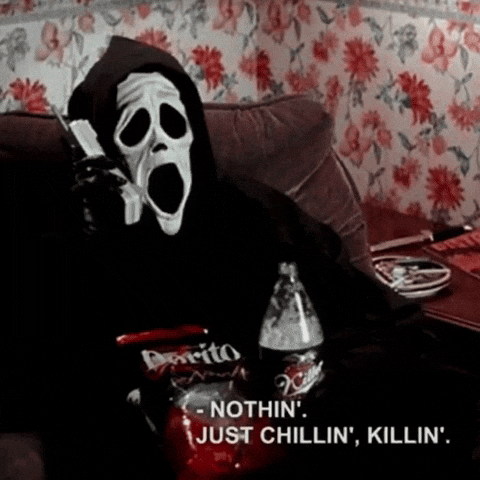 Chilling GIF