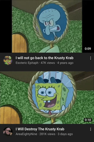 Spongebob Krustykrab GIF