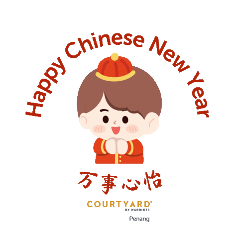 Chinesenewyear Sticker by Courtyard Penang