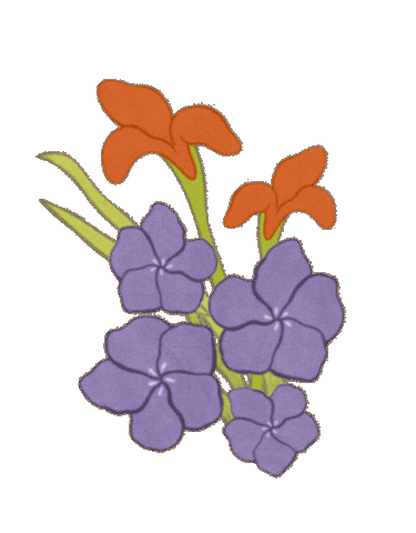 Folk Music Flowers Sticker by Folk Alliance International