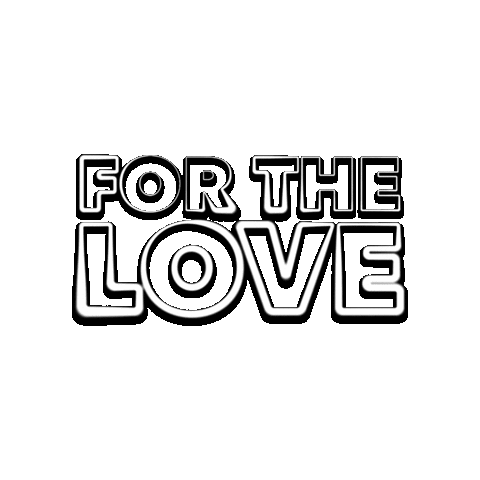 For The Love Sticker by Pandora