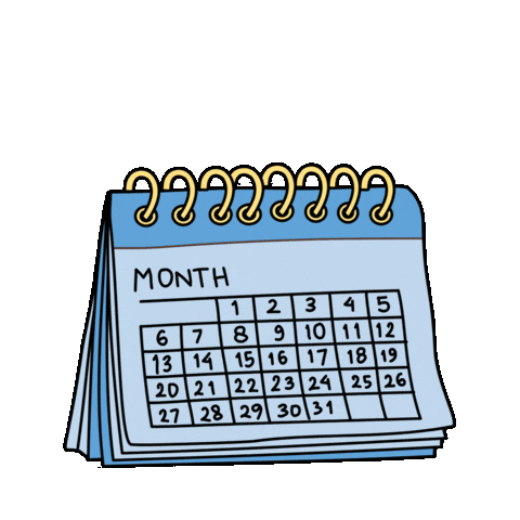 Today Calendar Sticker by auric haven