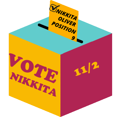 Vote Seattle Sticker by Nikkita4Nine