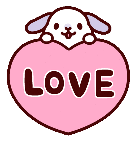Rabbit Love Sticker