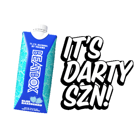Darty Sticker by BeatBox Beverages