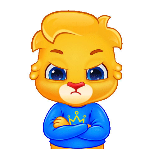 Angry Sticker by Lucas and Friends by RV AppStudios