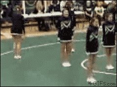 Cheerleader Backflip Fails