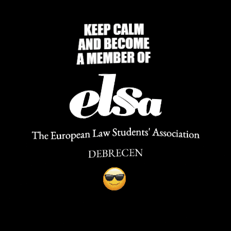 Europeanlawstudentsassociation GIF by ELSA Debrecen