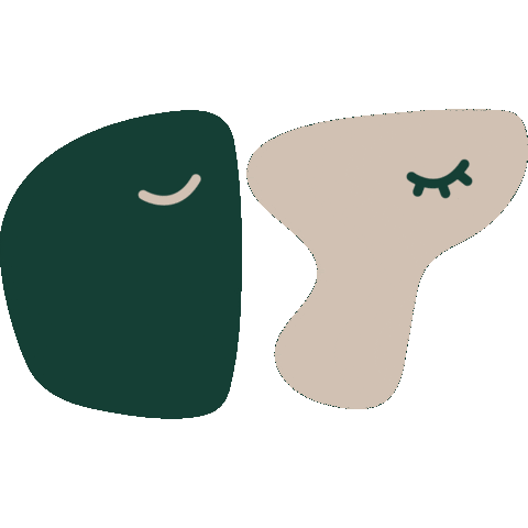 Guiño Sticker by Oscar Castro Ruiz