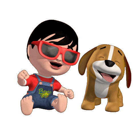 Cachorro Sticker by Bento e Totó