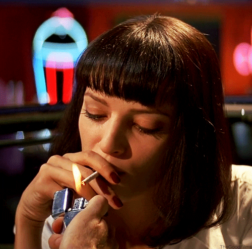 pulp fiction smoking GIF by The Good Films