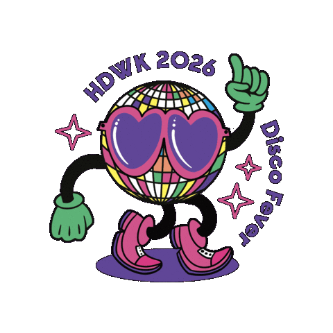 Disco Fever Lunteren Sticker by Heideweek