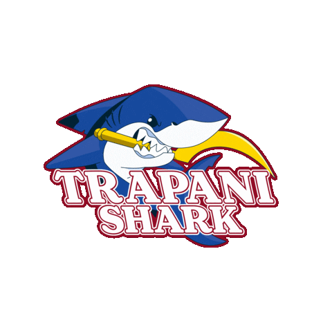 Trapani Shark Official Sticker