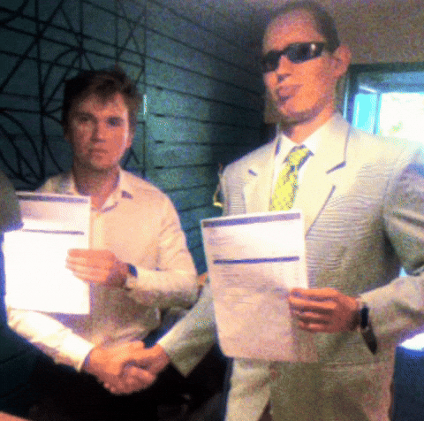 Business Handshake GIF