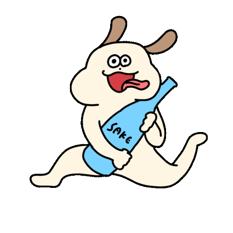 Dog Sake Sticker