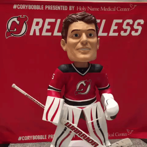 Corybobble GIF by New Jersey Devils