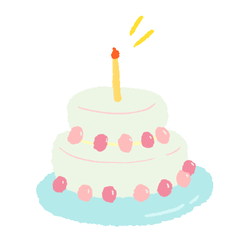 Transparent birthday cake GIF on GIFER - by Sagrel