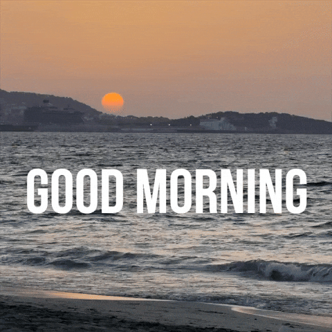 Relaxing Good Morning GIF