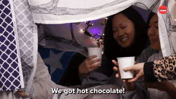 Hot Chocolate Hearts GIF by BuzzFeed