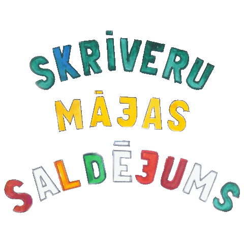 Skriveru majas saldejums Sticker