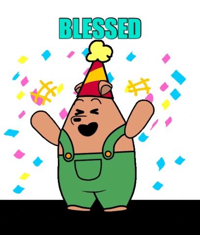Blessed Day Bear GIF