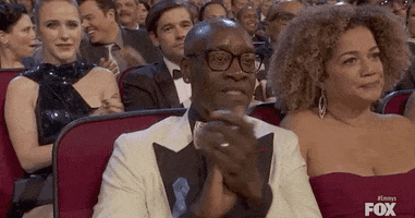 Don Cheadle Clap GIF by Emmys
