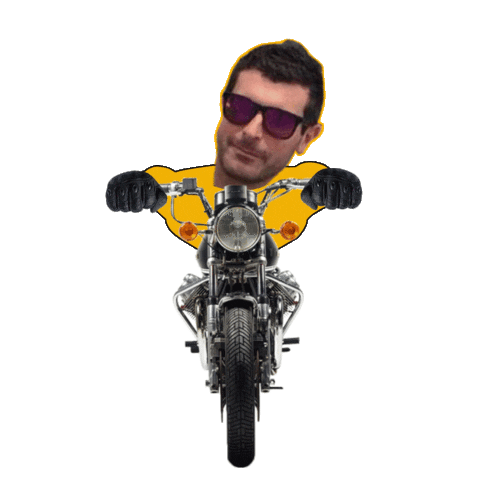 Bike Moto Sticker by Just Smile