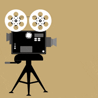 Film Shooting Camera Clipart Gif