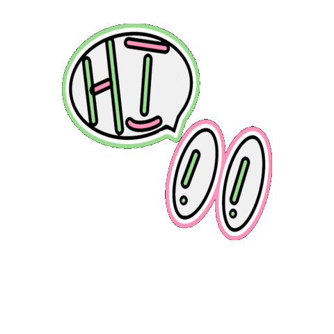 Hi Sticker