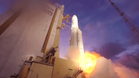 Centre Spatial Guyanais Launch GIF by CNES