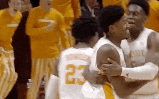 College Basketball Hug GIF by ESPN
