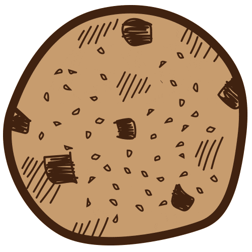 Chocolate Chip Cookie Dessert Sticker for iOS & Android GIPHY