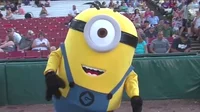 Dancing Minion Costume from giphy 