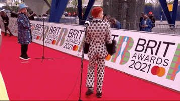 Red Carpet Spin GIF by BRIT Awards