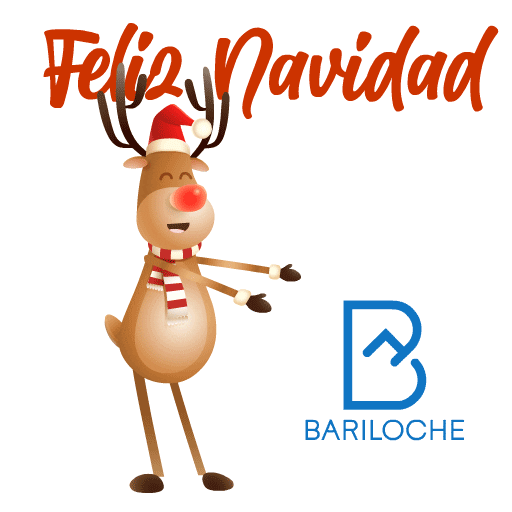 Papa Noel Christmas Sticker by Bariloche