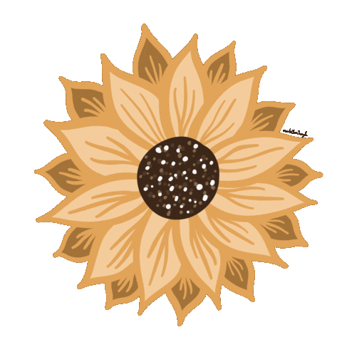 Sun Flower Sticker