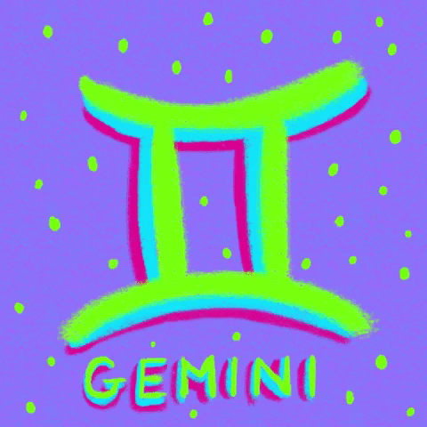 Neon Astrology GIF by Patricia Battles - Find & Share on GIPHY