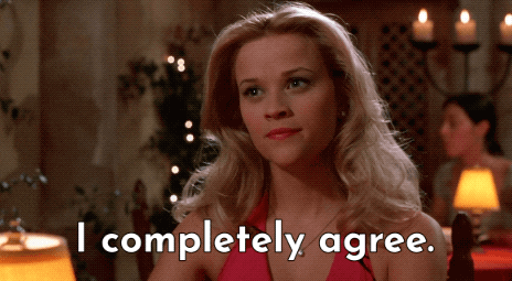Reese Witherspoon Agree GIF by Coolidge Corner Theatre - Find & Share on GIPHY