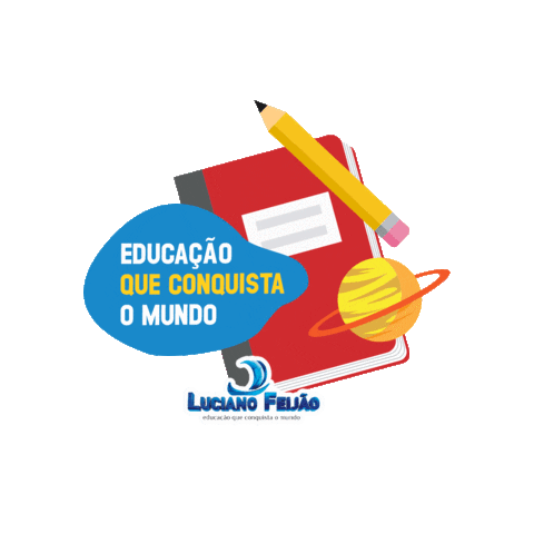 Colégio Luciano Feijão Sticker