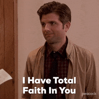 Believe In You Season 3 GIF by Parks and Recreation