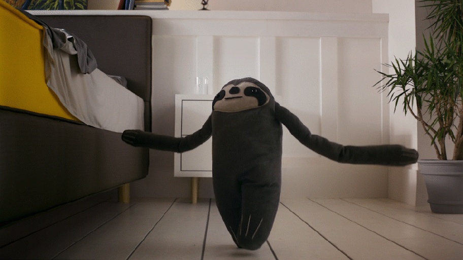 eve mattress sloth teddy